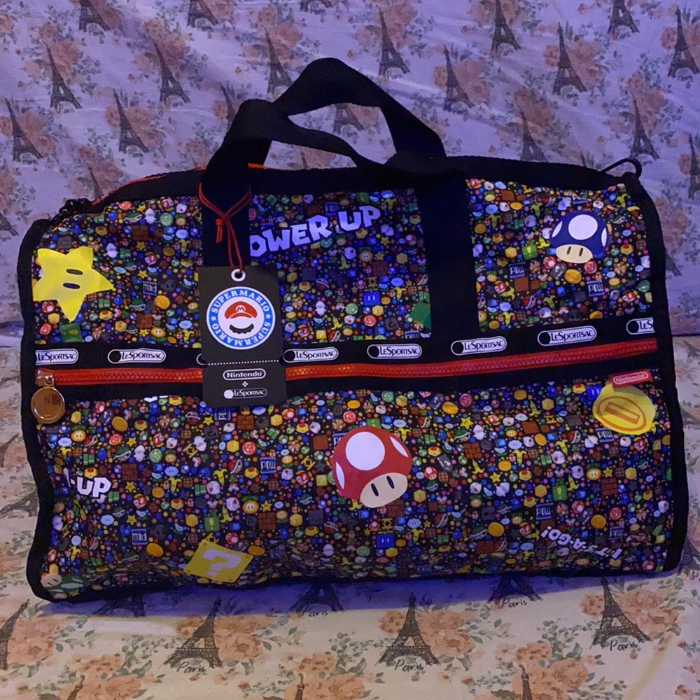 LeSportsac x Nintendo Super Mario Duffel Bag (L)